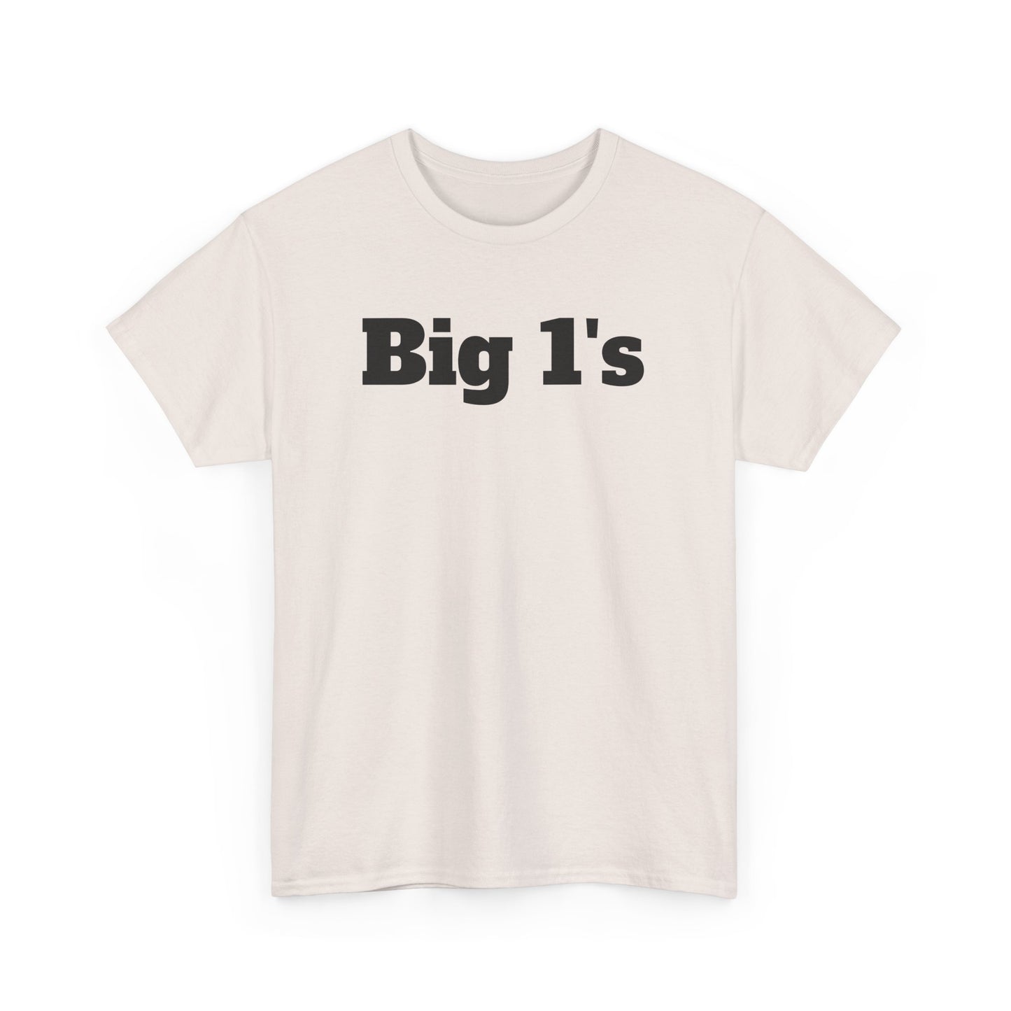Big 1's - Unisex Heavy Cotton Tee