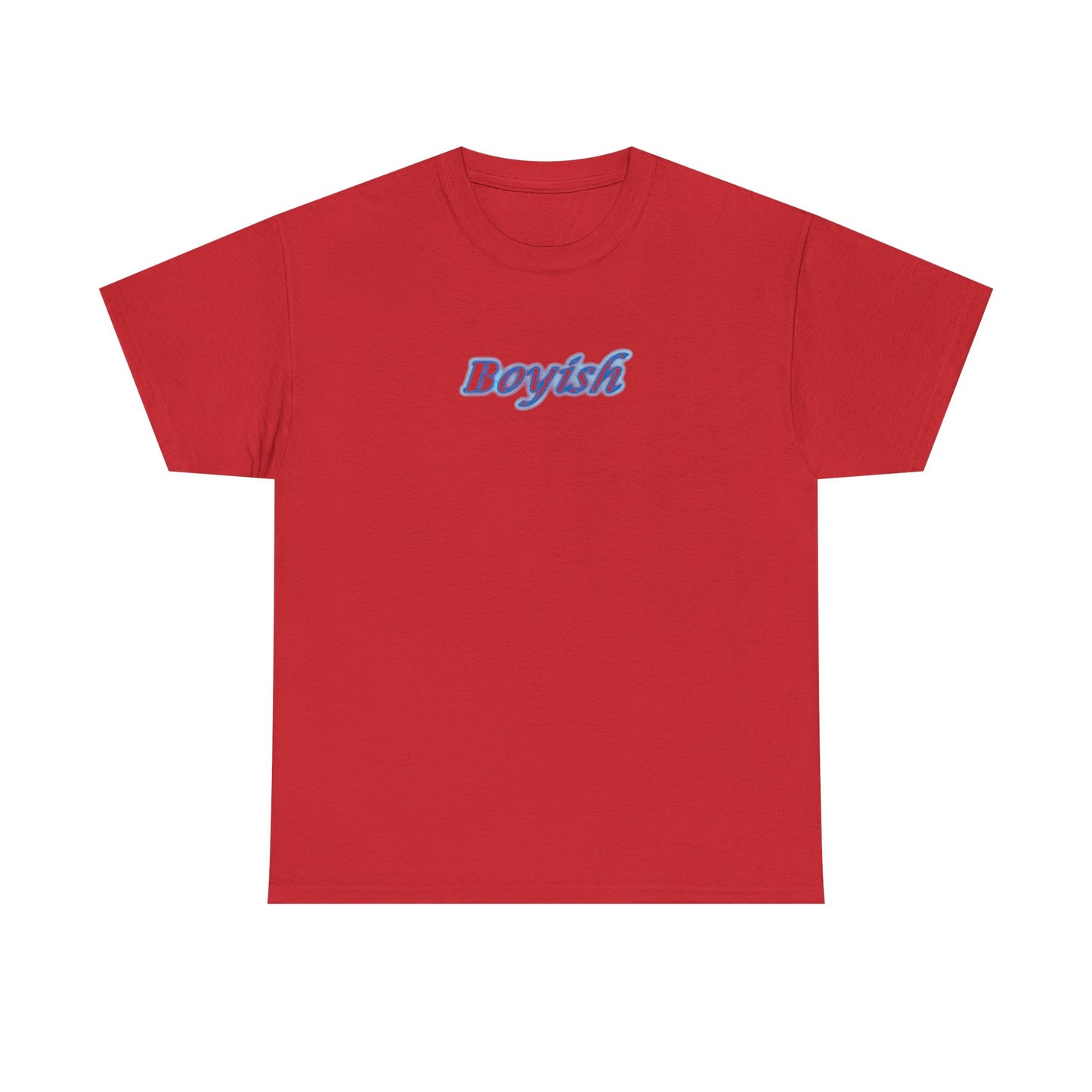 Boyish Unisex T-Shirt, Casual Tee, Trendy Tee, Cotton Tee, Graphic Tee Shirt for Men and Women