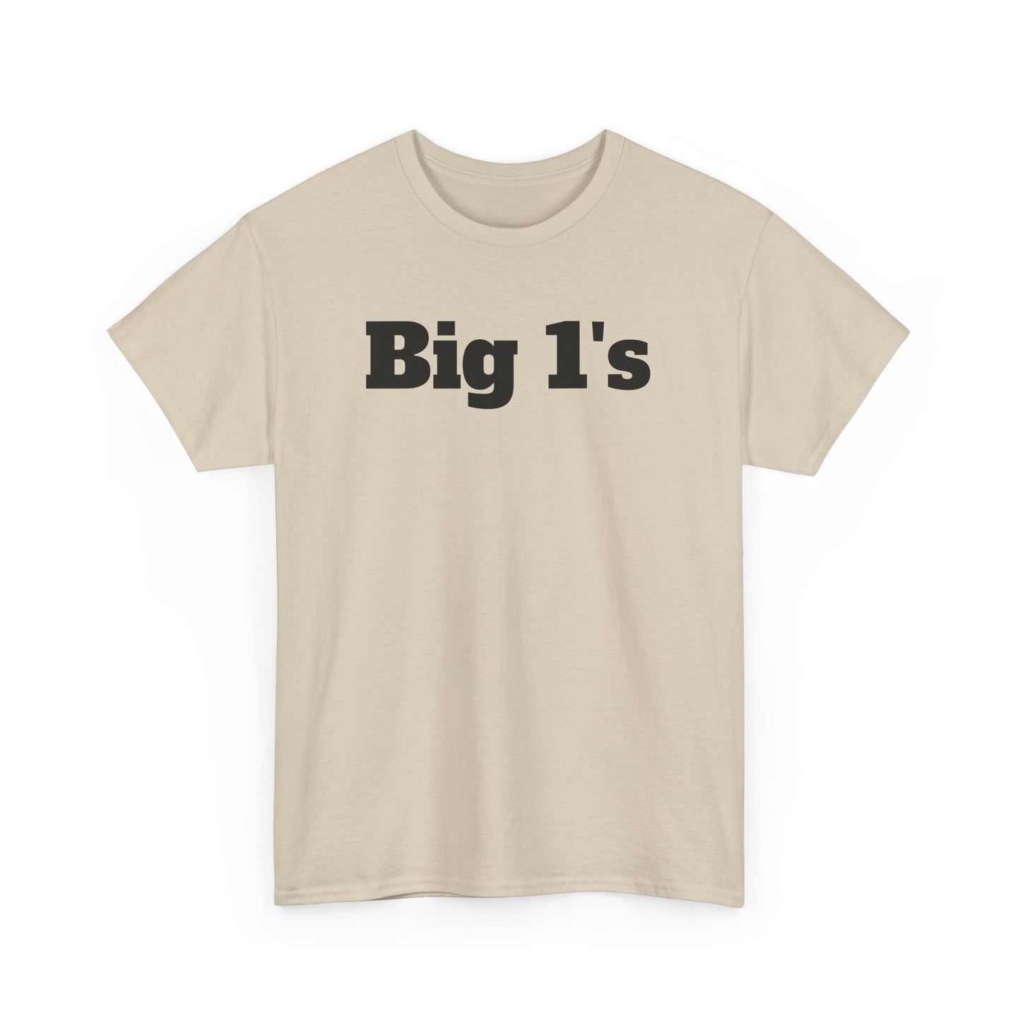 Big 1's - Unisex Heavy Cotton Tee