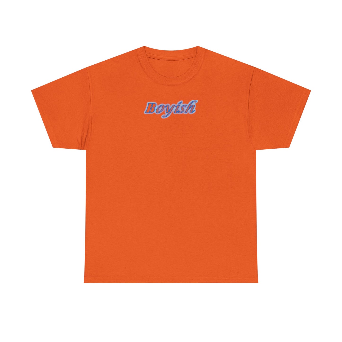 Boyish Unisex T-Shirt, Casual Tee, Trendy Tee, Cotton Tee, Graphic Tee Shirt for Men and Women