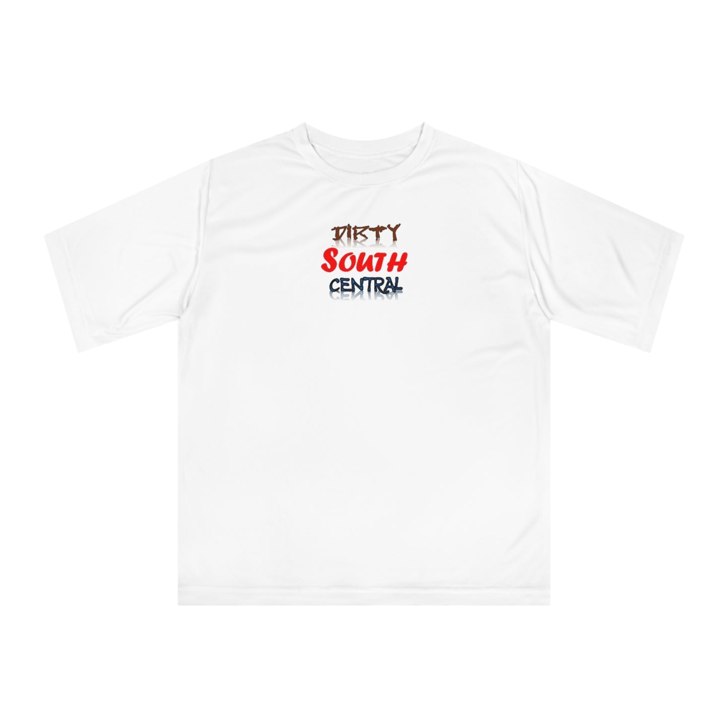 Dirty South Central Red Unisex Performance T-shirt | Casual Activewear Tee for Workout, Travel, Sports, Summer Style, Gift