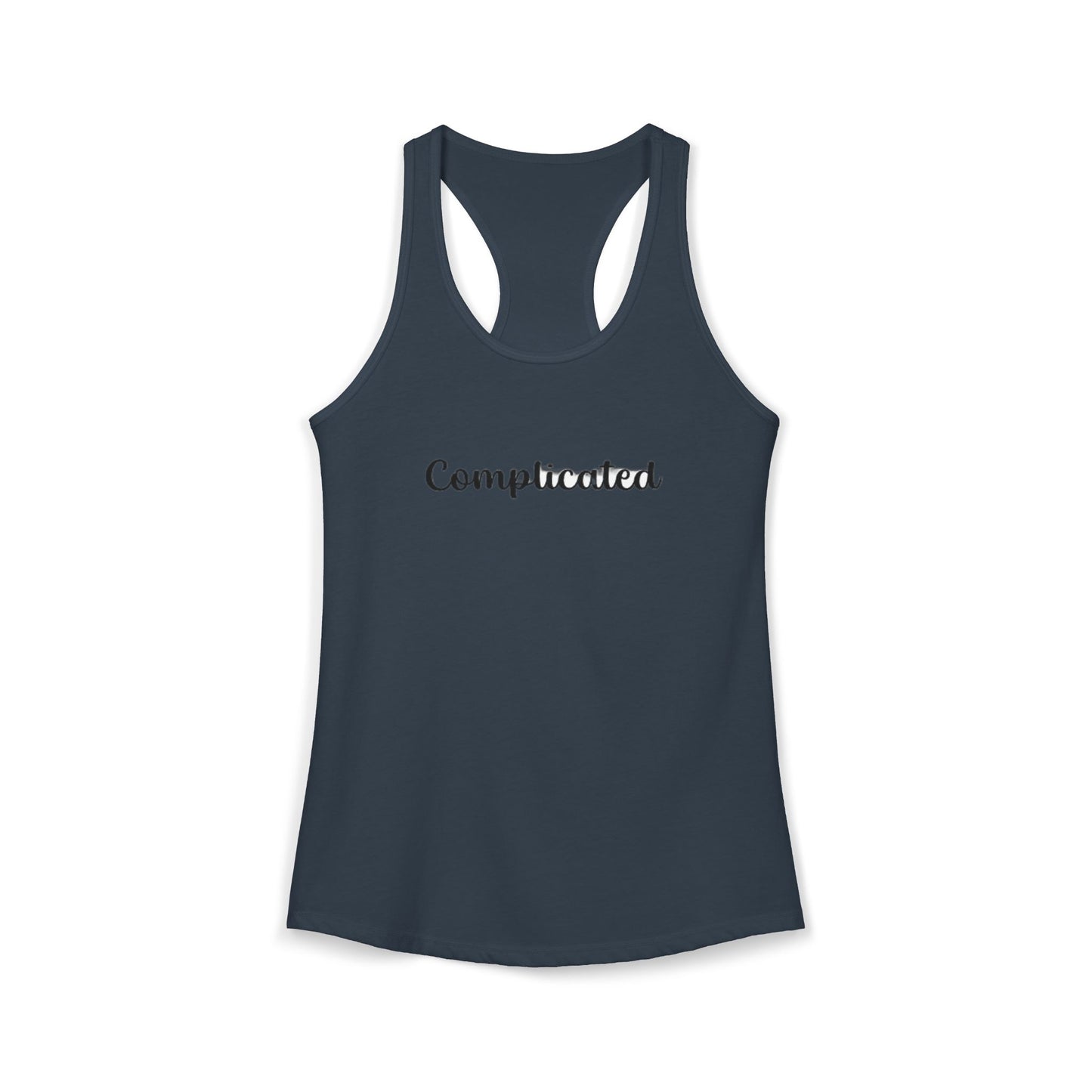 COMPLICATED - Women's Ideal Racerback Tank