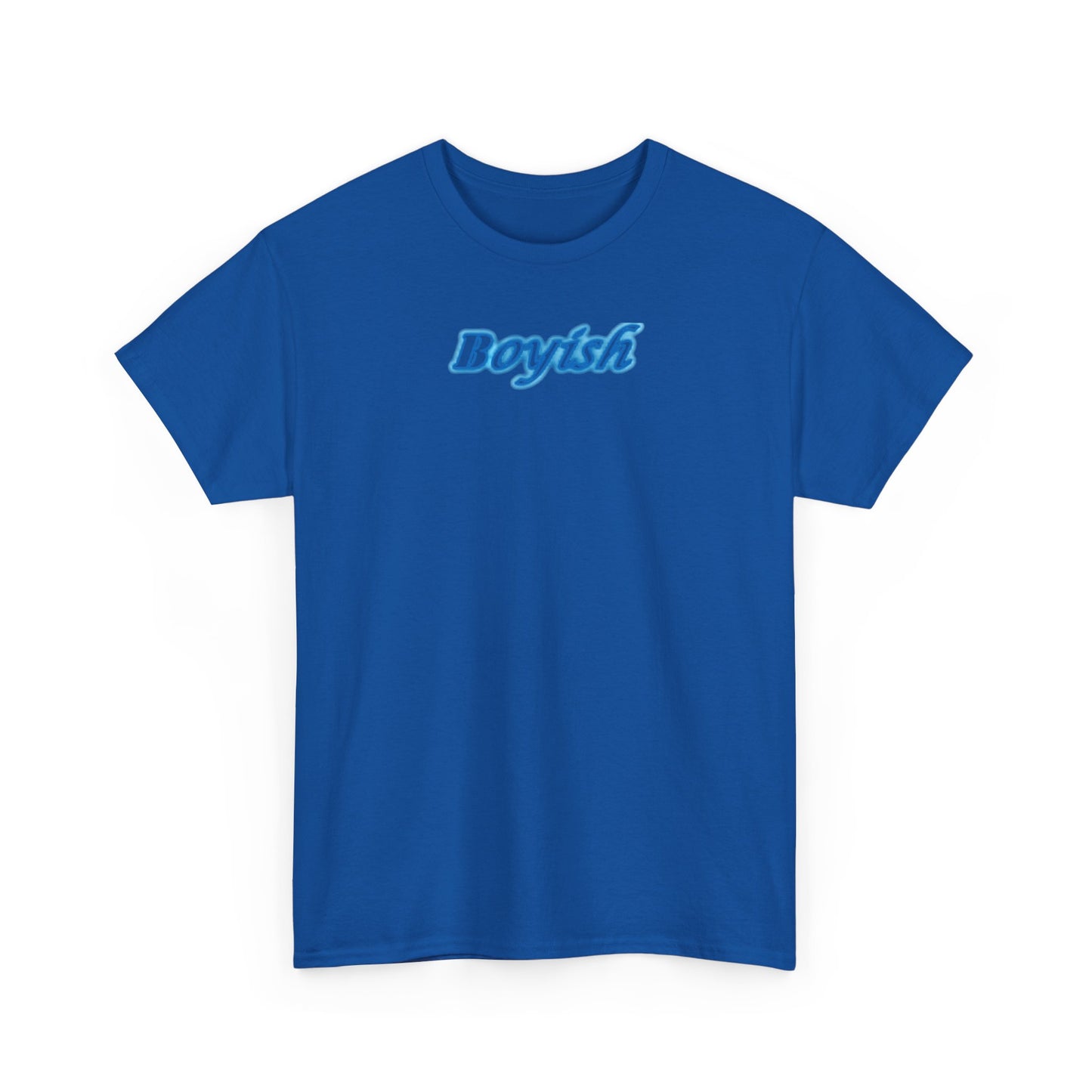 Boyish Unisex T-Shirt, Casual Tee, Trendy Tee, Cotton Tee, Graphic Tee Shirt for Men and Women