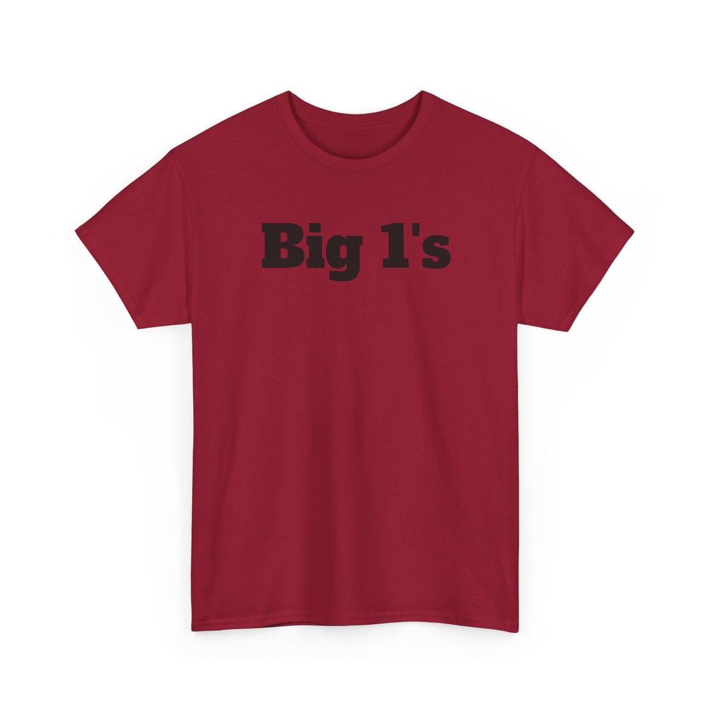 Big 1's - Unisex Heavy Cotton Tee