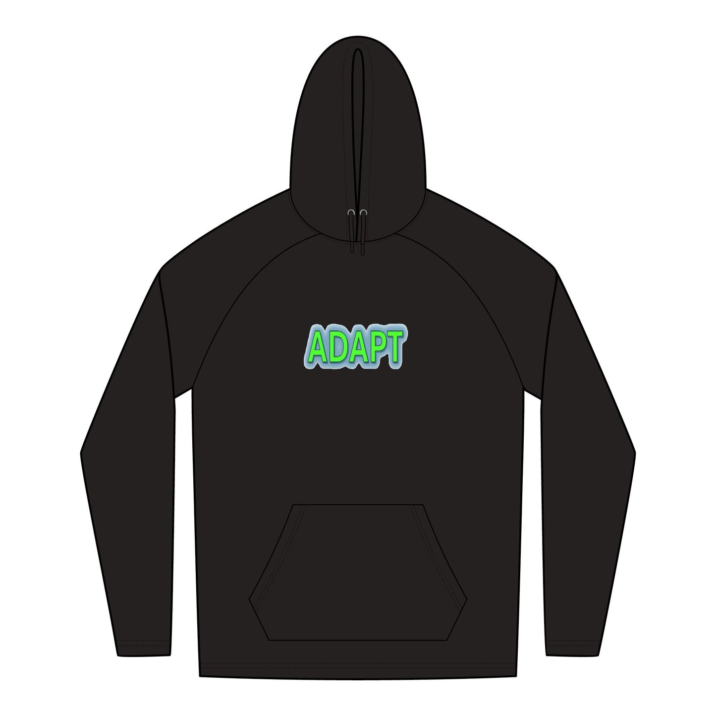 ADAPT Unisex Comfortable Hoodie, Casual Wear, Great Style and Looking Apparel