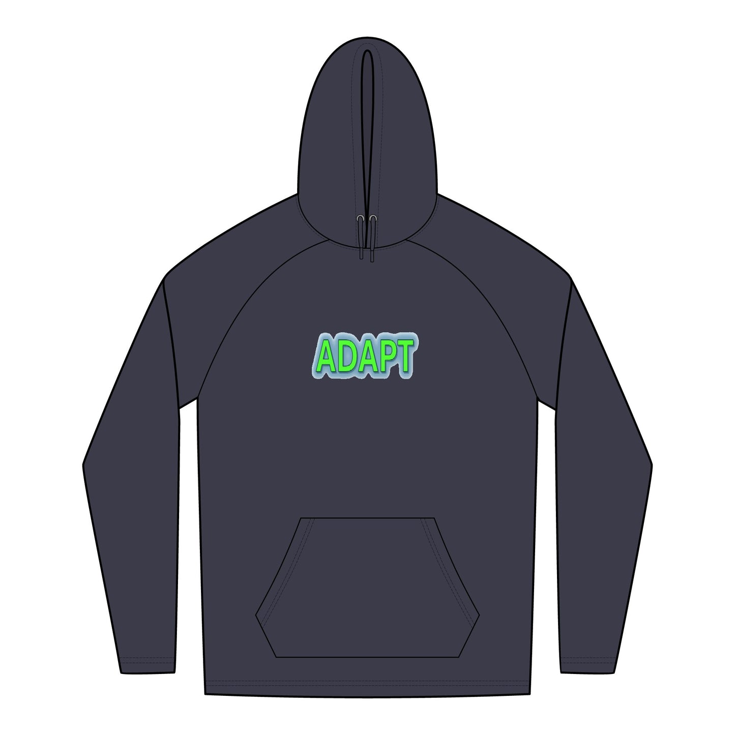 ADAPT Unisex Comfortable Hoodie, Casual Wear, Great Style and Looking Apparel