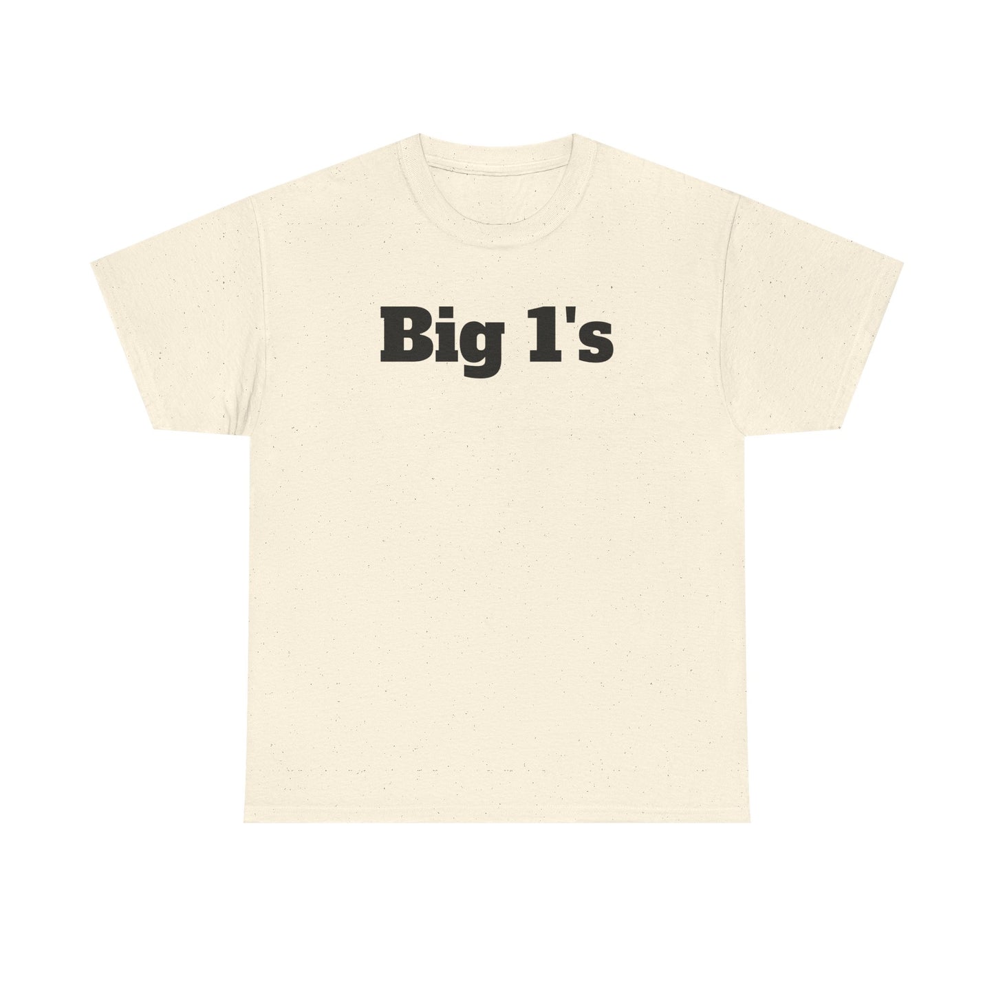 Big 1's - Unisex Heavy Cotton Tee